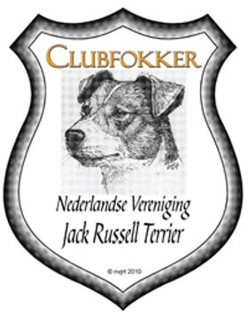 Clubfokker logo van de Nederlandse Vereniging Jack Russell Terrier